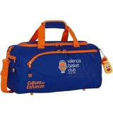 Safta Duffeltasker & Sportstasker Safta Sportstaske Valencia Basket Blå Orange (50 x 25 x 25 cm)