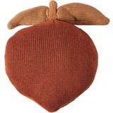 Tyggelegetøj Lil'Atelier æble bamse brun/sand