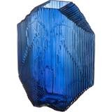 Iittala Blå Dekorationer Iittala Kartta Glasskulptur 24x33,5 cm, Ultramarineblå Dekorationsfigur