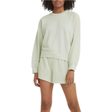 Levi's Dame - Grøn Tøj Levi's Snack Sweatshirt Womens - Natural Dye Saturated Lime/Green