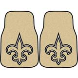 NFL Fanprodukter Fanmats New Orleans Saints 2-Piece Printed Carpet Car Mat