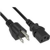 InLine Elartikler InLine Power Cable Power Plug USA to 3 Pin IEC C13 connector 18 AWG 1.8