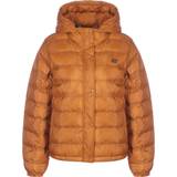 Orange - Trykknapper Overtøj Levi's Edie Packable Jacket - Glazed Ginger/Brown