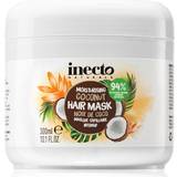 Inecto Normalt hår Hårprodukter Inecto Moisturising Coconut Hair Mask 300ml