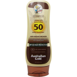 Vandafvisende Selvbrunere Australian Gold Sunscreen Lotion with Bronzer SPF50 237ml