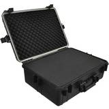 VidaXL Værktøjsopbevaring vidaXL Hard-case transporttaske med skum 35 L sort