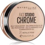 Maybelline Highlighter Maybelline New York Complexion Make-up Highlighter Face Studio Chrome Jelly No. 20 Rose 8,60 ml