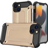 Apple iPhone 13 - Guld Mobilcovers Hybrid Armor Tough Rugged Cover til iPhone 13 guld