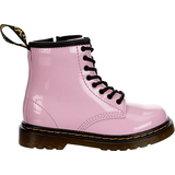 Pink Støvler Dr. Martens Kids' 1460 Patent Lamper - Pale Pink