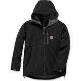 Carhartt Herre - Udendørsjakker Carhartt Force Hooded Jacket - Black