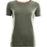 10 - Dame - Grøn Overdele Aclima Lightwool T-shirt - Ranger Green
