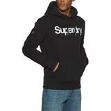 Hvid - Slim Sweatere Superdry Core Logo Graphic Hoodie