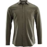 Grøn - Merinould Skjorter Aclima Men's Leisure Shirt - Ranger Green