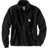 Carhartt Fleece Tøj Carhartt Relaxed Fit Fleece Jacket - Black