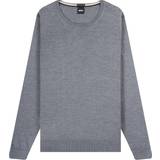 Hugo Boss Sweatere HUGO BOSS Pullover 'Leno' grå-meleret