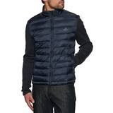 Gant Uld Tøj Gant Mixed Media Light Padded Jacket - Evening Blue