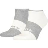 Levi's Dame Undertøj Levi's 2-pak Unisex Sustainable Low Cut Socks White/Grey 43/46