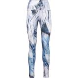 Multifarvet - S Bukser & Shorts Reebok Lux Bold High-Waisted Tights Women - Essential Blue