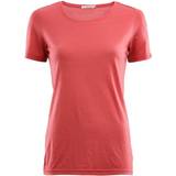 Rød - Uld Undertøj Aclima LightWool T-Shirt Women Oil