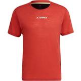 Orange - Uld Overdele adidas Terrex Agravic Pro Wool T-shirt