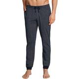 Schiesser Nattøj Schiesser Mix and Relax Lounge Pants With Cuffs Darkblue