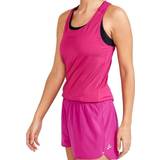 Dame - Pink T-shirts & Toppe Craft Sportswear Women's Adv Essence Singlet Roxo