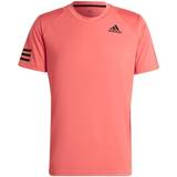 26 - Mesh - Pink Tøj adidas Club Tennis 3-Stripes T-shirt Men - Semi Turbo/Black