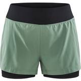 Grøn - Slids - XXL Bukser & Shorts Craft Sportsware ADV Essence 2-in-1 Shorts W - Green