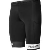 Fusion Tights Fusion Tri Power Band PKT Running Tights Unisex - Black/Black