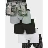 Urban Classics Elastan/Lycra/Spandex Undertøj Urban Classics Organic Boxer Shorts 5-pack - Black/Grey