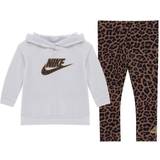 Leopard Øvrige sæt Børnetøj Nike Baby Girl's Leo Hooded Tracksuits