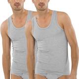 Herre - Hvid Shapewear & Undertøj Schiesser Undershirts 2-pack