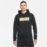 Nike Guld Overdele Nike Sweatshirt med hætte F.C. Men Pullover Fleece Soccer Hoodie ct2011-014 Størrelse