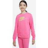 Guld Sweatshirts Børnetøj Nike Sportswear Older Kids' (Girls' French Terry Crew