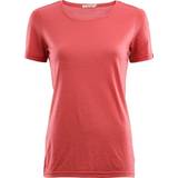 Rød - Uld Undertøj Aclima LightWool T-shirt Women Baked Apple