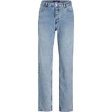 Jack & Jones Dame - W28 Jeans Jack & Jones Seoul Straight Fit Jeans - Light Blue Denim