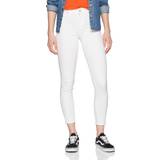 Elastan/Lycra/Spandex - Hvid Jeans Only Trousers Hvid, Dame