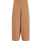 Orange - Viskose Bukser & Shorts Vila Linea RW 7/8 Pants