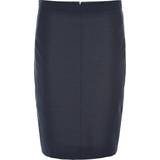 32 - Uld Nederdele Karen by Simonsen SydneyKB Pencil Skirt - Dark Blue