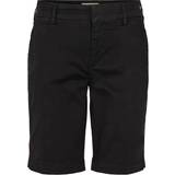 32 - Dame - Sort Shorts Mos Mosh Adley Shorts - Black