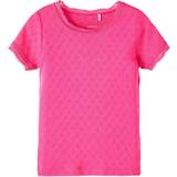 Drenge - Økologisk bomuld Børnetøj Name It T-Shirt, Fuchsia Purple