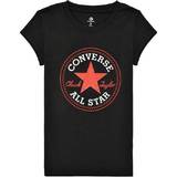 Converse Overdele Børnetøj Converse "Barn T-shirt med kortärm Timeless Chuck Patch G 100% bomull (Storlek: 10-12 år)