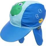 Piger - Turkis Badetøj Swimpy Bolibompa UV-Hat, Petrol, 110-128