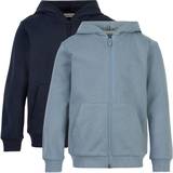 9-12M Sweatshirts Børnetøj Minymo Sweatshirt 2-pack - Ashley Blue (5752-742)