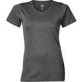 Dame - V-udskæring T-shirts & Toppe Mascot Nice Crossover T-shirts - Anthracite Gray