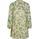 Object Dame - Korte kjoler Object kirsten Tunic Short Dress - Artichoke Green