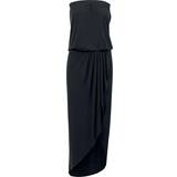 Urban Classics Viskose Kjoler Urban Classics Ladies Viscose Bandeau Dress - Black