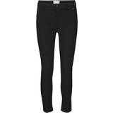 Minus XS Bukser & Shorts Minus Carma Pants 7/8 - Black