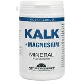 Kalk tabletter Natur Drogeriet Kalk + Magnesium 400 stk