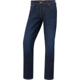Wrangler Herre - W36 Jeans Wrangler Texas Slim Jeans - Blue/Black